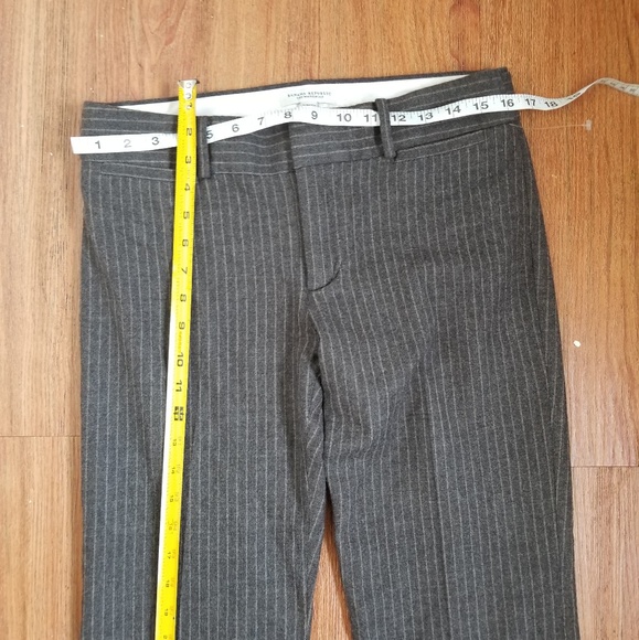 Banana republic, 6, gray strip pants - Picture 3 of 5